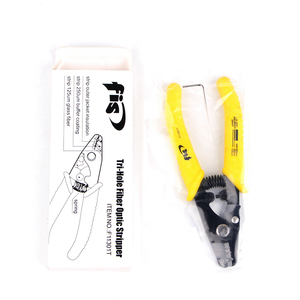 F11301T Miller Clamp Alicates Pelacables de fibra F11301T <span class=keywords><strong>FIS</strong></span> Tri-Hole Fiber Optic Stripper Miller Pelacables Envío gratis - Product Image 3
