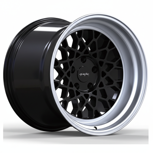 Rines Clásicos Retro de Estilo Antiguo 4x100 5x120 con Borde Profundo de Aleación para BMW E30 Golf MK1 - Product Image 1