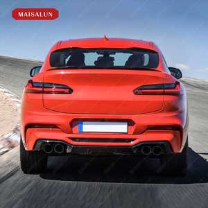 La mejor <span class=keywords><strong>oferta</strong></span> para <span class=keywords><strong>BMW</strong></span> G02 PRE Actualizado a X4M Kit de carrocería de lujo con difusor trasero Parachoques trasero delantero Kit de carrocería de lujo - Product Image 4