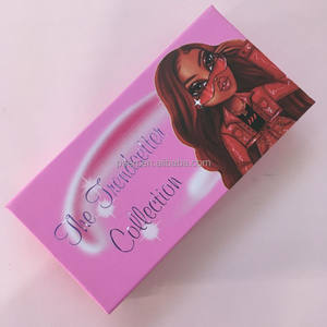 Emballage de cils artificiels pour filles de dessin animé <span class=keywords><strong>Bratz</strong></span> personnalisé en gros, étui à cils, cils moelleux de 25 mm, emballage personnalisé - Product Image 5