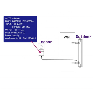 12V năng lượng mặt trời LED nhà số ánh sáng cá nhân chiếu sáng địa chỉ mảng bám cho ngôi nhà cho ngôi nhà nóng lên Quà Tặng bệnh viện quảng cáo - Product Image 6