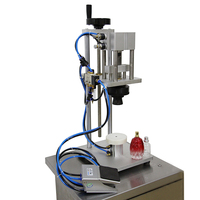 Machine à sertir pneumatique polyvalente pour bouchons de parfum, adaptée aux bouteilles de 13 mm, 15 mm, 18 mm, 20 mm