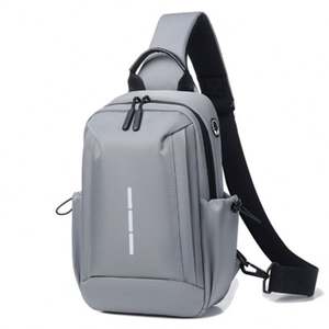 Bolsa de Pecho para Motocicleta Impermeable de Moda Más Vendida con USB, Bolsa Cruzada, Bolsa de Cintura Deportiva para Hombre - Product Image 6