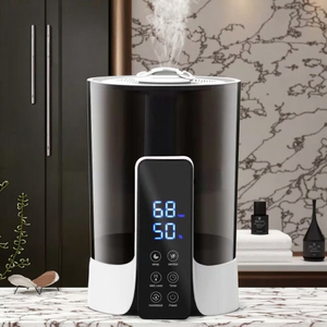 Pelembap udara kabut hangat USB, pelembap udara kabut hangat USB dengan desain serat kayu untuk aplikasi mobil, rumah tangga dan kantor - Product Image 2