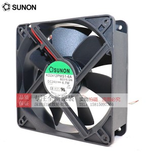 Ventilateur inverseur SUNON KD2412PMS1-6A DC 24V, ventilateur de refroidissement 6.7W pour alimentation électrique - Product Image 3