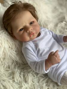 Poupée Miz 45 cm Dream Rebirth, corps en tissu, pièces articulées souples, fonction DIY, jouet en peluche tendance, design personnalisé <span class=keywords><strong>Anna</strong></span> <span class=keywords><strong>Elsa</strong></span> - Product Image 2