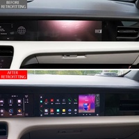 NUEVO Sistema de Entretenimiento con GPS para Pasajeros 2019-2024, Reproductor Multimedia con Navegación USB para el Tablero, 1 Año de Garantía para Taycan
