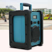 Açık subwoofer şarj edilebilir ses dokunmatik woofer arabası taşınabilir karaoke ses TWS kablosuz led mobil hoparlör fm radyo ile