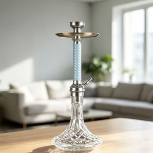 Juego de Fumar Shisha de Acero Inoxidable de Alta Calidad, Edición Aeon 4, 48 cm, Venta al Por Mayor - Product Image 3
