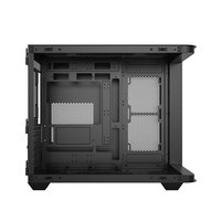 Boîtier PC de jeu GALAX Shadow Dancer Mid Tower, verre trempé, façade rainurée, RGB, châssis d'ordinateur noir