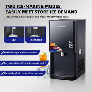 Factory Automatically Cubic <b>Ice</b> Vending Machine 100~120KG Daily Capacity <b>Ice</b>/<b>ice</b> Water/water <b>Maker</b> and Dispenser Factory Automat - Product Image 5