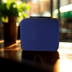 تخصيص الراقية السفر صندوق المجوهرات رمز الاستجابة السريعة منظم جلدي للماء المغناطيسي إغلاق مقبض قلادة الموضة - Product Image 3