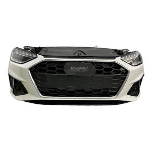 Pare-chocs avant sport S-line compatible avec <span class=keywords><strong>Audi</strong></span> A4 B9 LCI 2020-2024, y compris la calandre, le radiateur et l'ensemble du pare-chocs avec ventilateur - Product Image 1
