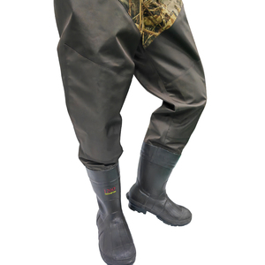 Tùy chỉnh Max 7 ngụy trang màu nâu thoáng khí trên vải handwarmer túi dây kéo không thấm nước Neoprene trở lại Pad Fly Fishing wader - Product Image 4