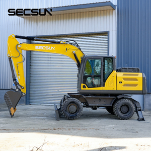 SECSUN CE <span class=keywords><strong>2026</strong></span> Fabrikant Zware Graafmachine 7 Ton 13,5 Ton 15 Ton Wielgraafmachine met Goede Prijs - Product Image 2
