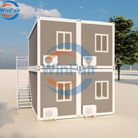 WinFair Basin – Maisons modulaires préfabriquées modernes à deux étages, appartements, maisons conteneurs miniatures à vendre / MOQ 8 unités