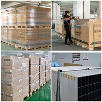 Fournisseur solaire Panneau solaire 500w 555w 550w 545w 540w 535w 530w 500w Panneaux solaires photovoltaïques bifaciaux PV