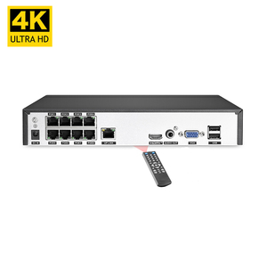 Techage 4K 8 Kênh H.265 NVR POE P2P 8MP Mạng Video Recorder Cho POE Camera Giám Sát CCTV 8CH NVR - Product Image 1