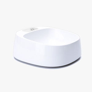 Custom Classic Plastic Stainless Steel Cuenco Para Mascota LCD Display Smart Weighing Dog <b>Cat</b> Pet Slow <b>Feeder</b> Food Bowl - Product Image 4