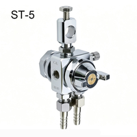 Boquilla de Nebulización de Dos Fluidos ST5 ST6, Boquilla Atomizadora de Aire Ajustable para Máquina de Soldadura por Ola SMT, Opción Antigoteo Disponible