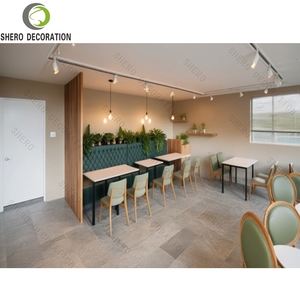 Meubles modernes de boulangerie, de café et de thé au lait, présentoir de comptoir de café personnalisé - Product Image 4