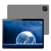 OEM Tablet bisnis Android, RAM 8GB ROM 256GB 13 inci, PC keras kamera ganda Octa Core MTK 10000mAh