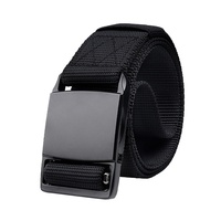 Nouvelle ceinture tactique extérieure pour hommes Boucle en alliage à dégagement rapide Matériau en toile réglable Utilisation de combat en nylon imitatif Logo imprimé