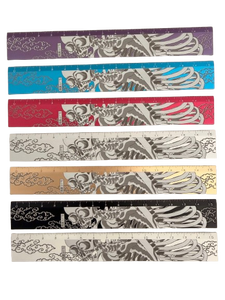 Vente en gros Plusieurs couleurs 15cm Aluminium Boby Design Règle Japon Fournitures de dessin - Product Image 5