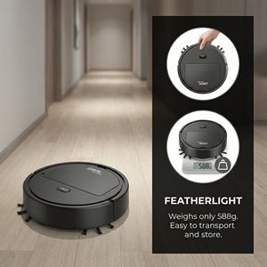 Aspirateur sans fil rechargeable 3-en-1 avec fonction serpillière 1500 Pa pour la maison - Product Image 2