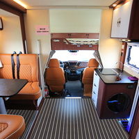 Bus Coach Caravane Camping-car Motif Bois Imperméable Plastique PVC Vinyle Bus Tapis de sol PVC Revêtement de sol pour Bus Trains Plancher en plastique