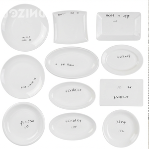 Piatti di Servizio in Porcellana Extra-Large da 14" - 22" di Grado Commerciale, Vendita all'Ingrosso Diretta dalla Fabbrica, Disponibili in Stock, Venduti a Tonnellata - Product Image 3