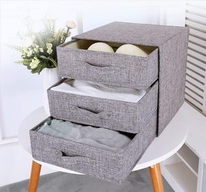 3-Drawer Fabric Dresser <b>Storage</b> Tower 3-Tier Organizer Unit <b>Storage</b> <b>Chest</b> Cabinet for Bedroom, Hallway, Closet, Office Furniture - Product Image 1