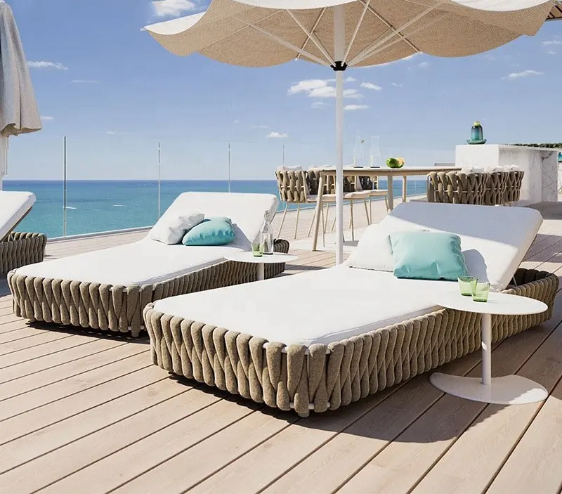 Unieke Zon Bed Voor Outdoor Zwembad En Thuis Bar Strand Ligstoelen Zero Gravity Opvouwbare Ligstoel