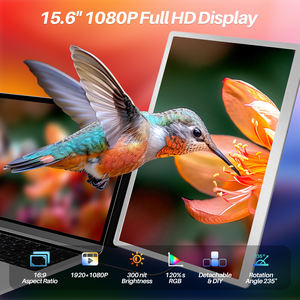 Moniteur portable à trois écrans rétroéclairé réglable 100% SRGB, <span class=keywords><strong>double</strong></span> écran, extension d'écran pour ordinateur portable - Product Image 2