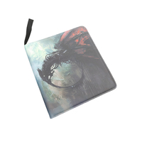 Carpeta de 12 bolsillos personalizable para tarjetas, organizador portátil de tarjetas coleccionables de cuero PU, álbum de tarjetas, carpeta para tarjetas coleccionables tipo Toploader