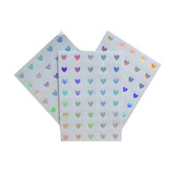 Kunden spezifische selbst klebende klare Folie Planer Aufkleber Premium-Verpackungs etiketten