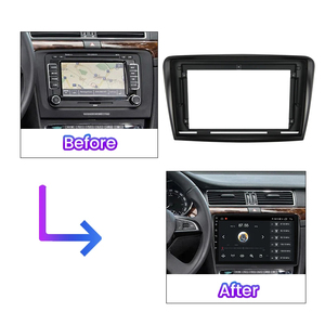 Autoradio Android 10 Pollici 2+32G con Kit Cornice per <span class=keywords><strong>Skoda</strong></span> <span class=keywords><strong>Superb</strong></span> 2008-<span class=keywords><strong>2015</strong></span>, Cavo di Alimentazione, Decoder Canbus, Pannello Cruscotto - Product Image 2