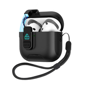 Funda elástica de <span class=keywords><strong>segunda</strong></span> generación para Apple Pro, funda protectora con soporte para <span class=keywords><strong>AirPods</strong></span> 4 y <span class=keywords><strong>AirPods</strong></span> Pro 2, accesorios para auriculares - Product Image 6