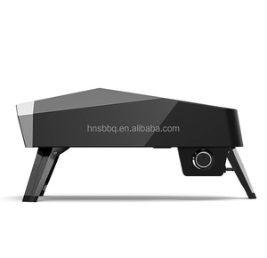 2023 الجملة 12 بوصة سهلة نظيفة المحمولة في الهواء الطلق الخبز الفحم فرن للبيتزا يعمل بالغاز الطبيعي - Product Image 4