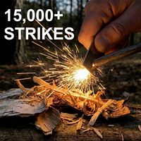 Outil de survie pour allumer le feu personnalisé, kit d'allumage de feu en ferro rod pour le camping en plein air