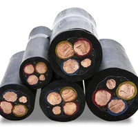 Câble de pompe submersible en caoutchouc à 3 et 4 conducteurs jusqu'à 450/750V Type JHS H07RN-8-F