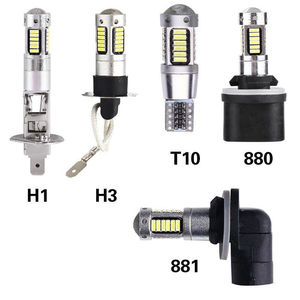 ไฟตัดหมอก LED สำหรับรถยนต์ H4 H7 H8 H11 9005 9006  DC12v 5730 3030 21smd 33smd หลอดไฟสีขาว ไฟตัดหมอกสำหรับรถยนต์ - Product Image 1