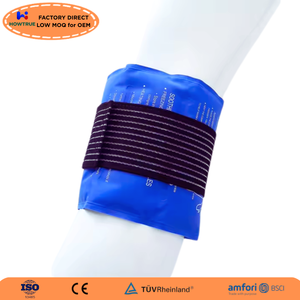 中型サイズのユニバーサル調節可能な温冷療法ラップパック、伸縮性ストラップ付き、多部位の痛み緩和、冷凍後も柔軟に使用可能 - Product Image 5