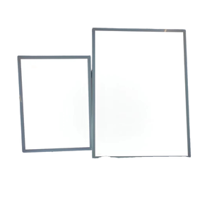 9mm Aluminum LED Poster <b>Frame</b> with Tempered Glass Slide Snap Picture Display <b>for</b> Advertising - Product Image 1