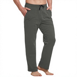 Pantalon de jogging pour homme en molleton épais 100% coton peigné, brodé, taille mi-haute, style urbain, direct usine, service OEM - Product Image 3