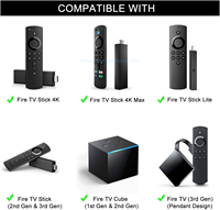 Fire TV Télécommande AF-V6 L5B83G (3e GEN) Tv Smart Voice Contrôleur Universel LED LCD 4K HD Android smart tv télécommande