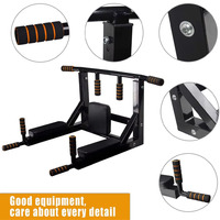 Barre de traction murale multifonctionnelle pour dips, idéale pour la musculation à domicile et l'entraînement professionnel du haut du corps