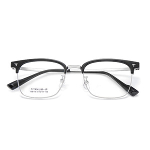 Lunettes de vue rectangulaires pleine monture Danyang M6116, branches en titane TR, flexibles, confortables, unisexe, verres en acrylique - Product Image 2