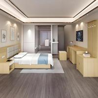 Juego de Muebles de Dormitorio para Hotel Comercial de 5 Estrellas, Estilo Moderno y Minimalista 2026, Madera Contrachapada Ecológica, para Apartamentos, Villas y Hoteles Completos