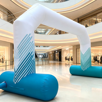 Modèle de lapin gonflable publicitaire personnalisé, dessin animé, mascotte gonflable pour la décoration des centres commerciaux